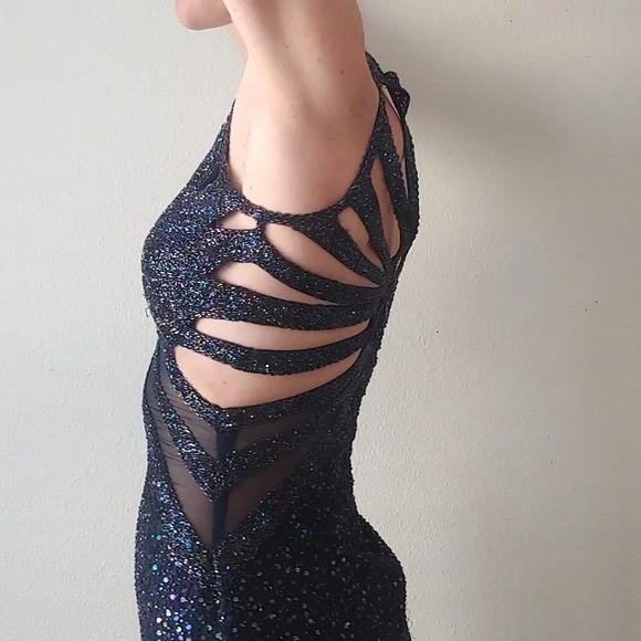butterfly beaded prom dress Luxury Tube Beaded Butterfly Mermaid Prom Dress Backless Prom Gown ARD2694